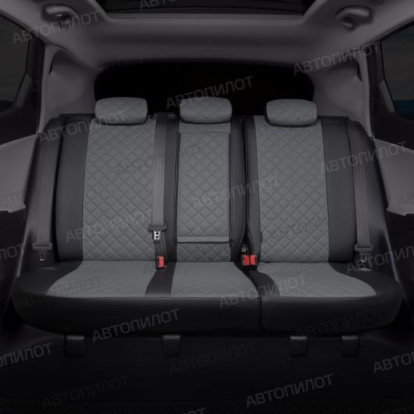 Чехлы Автопилот Экокожа Ромб на Citroen Jumper 3-х местный Чехлы Автопилот Экокожа Ромб на Citroen Jumper 3-х местный