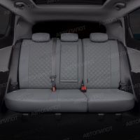 Чехлы Автопилот Экокожа Ромб на Citroen Jumper 3-х местный Чехлы Автопилот Экокожа Ромб на Citroen Jumper 3-х местный