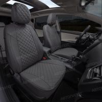 Чехлы Автопилот Экокожа Ромб на Citroen Jumper 3-х местный Чехлы Автопилот Экокожа Ромб на Citroen Jumper 3-х местный