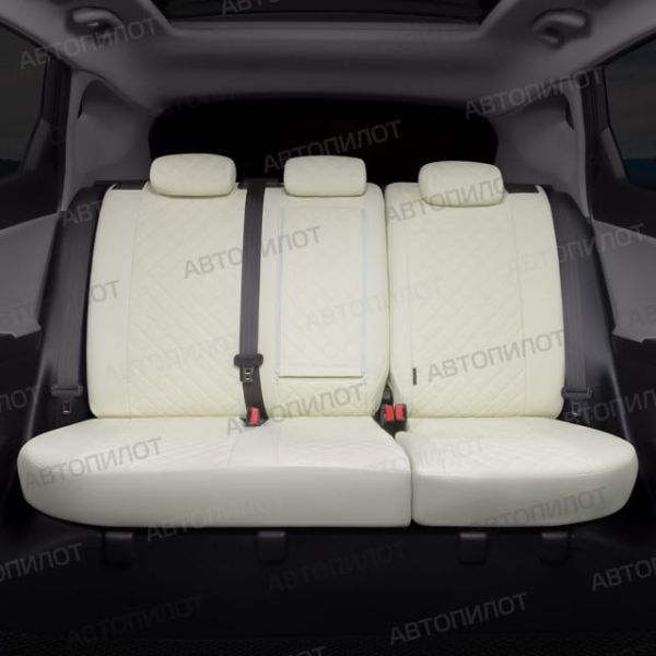 Чехлы Автопилот Экокожа Ромб на Citroen Jumper 3-х местный Чехлы Автопилот Экокожа Ромб на Citroen Jumper 3-х местный