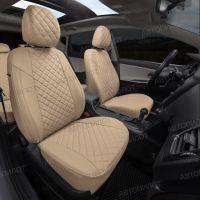 Чехлы Автопилот Экокожа Ромб на Citroen Jumper 3-х местный Чехлы Автопилот Экокожа Ромб на Citroen Jumper 3-х местный
