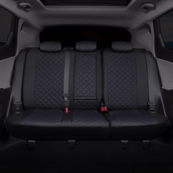 Чехлы Автопилот Экокожа Ромб на Citroen Jumper 3-х местный Чехлы Автопилот Экокожа Ромб на Citroen Jumper 3-х местный