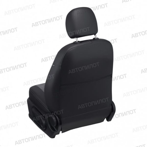 Чехлы Автопилот Алькантара Ромб на Mitsubishi ASX (2010+) Чехлы Автопилот Алькантара Ромб на Mitsubishi ASX (2010+)