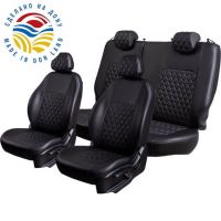 Чехлы Экокожа Турин Ромб на Hyundai i40 2012-2019 г.в. Чехлы Экокожа Турин Ромб на Hyundai i40 2012-2019 г.в.